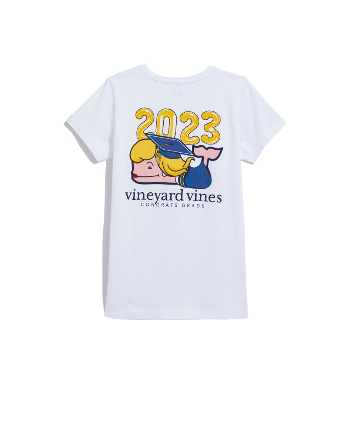Vineyard Vines Womens Graduation Whale Short Sleeve T-Shirt