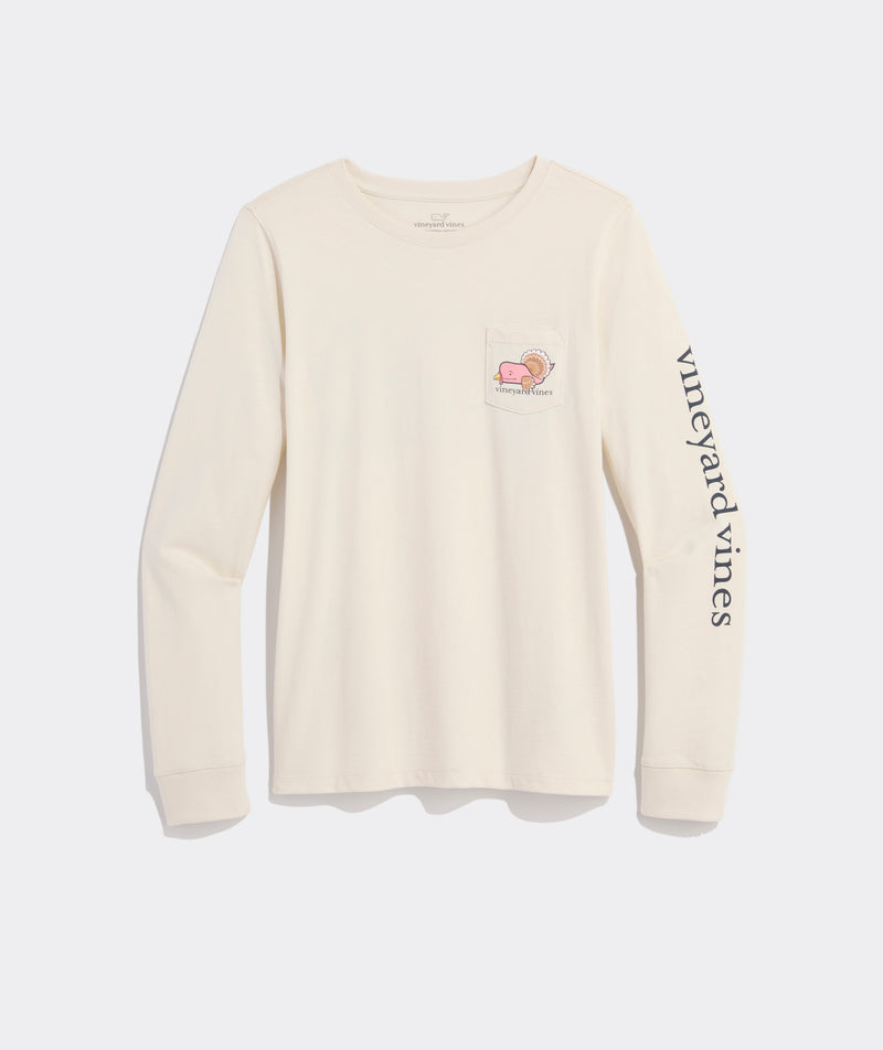 Vineyard Vines Womens Thanksgiving Long Sleeve T-Shirt