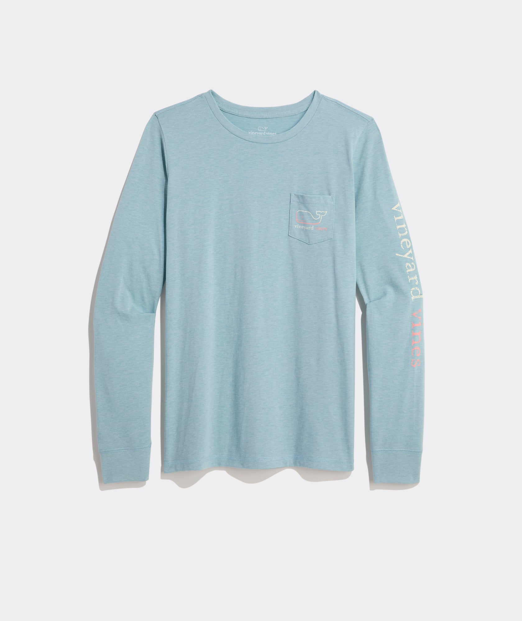 Vineyard Vines Womens Burgee Whale Long Sleeve T-Shirt