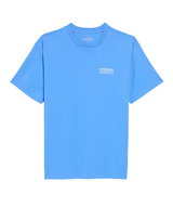 Vineyard Vines Womens Wine Wave Stack Boyfriend Crew Short Sleeve T-Shirt