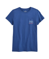 Vineyard Vines Women's 250 Americana Pocket T-Shirt