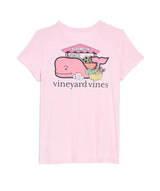 Vineyard Vines Womens Farmers Market Whale Short-Sleeve Pocket T-Shirt