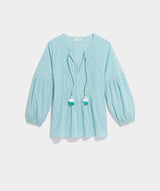 Vineyard Vines Womens Striped Pintuck Shirt
