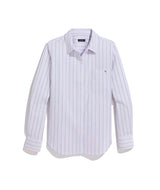 Vineyard Vines Womens Bayview Oxford Long Sleeve Button Down Shirt