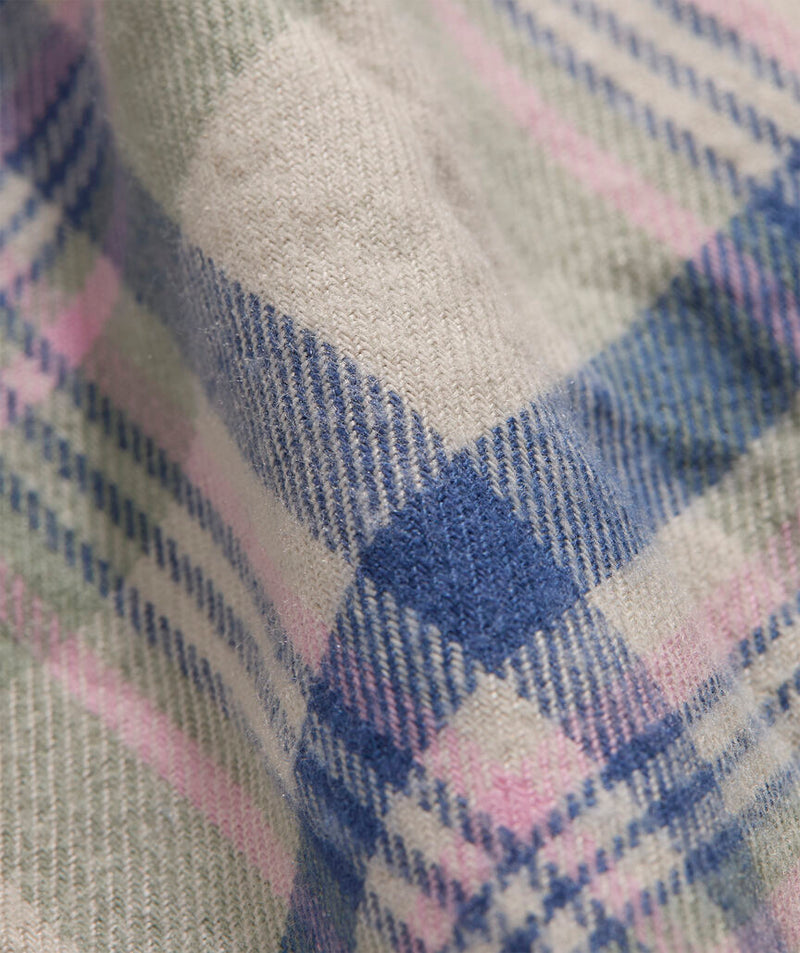 Vineyard Vines Womens Birdie Flannel Button-Down Long Sleeve Shirt