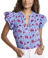 Vineyard Vines Womens Adare Popover Top