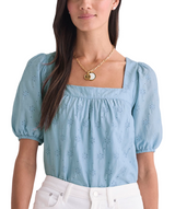 Vineyard Vines Womens Serena Eyelet Top