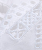 Vineyard Vines Womens Nora Pintuck Eyelet Top