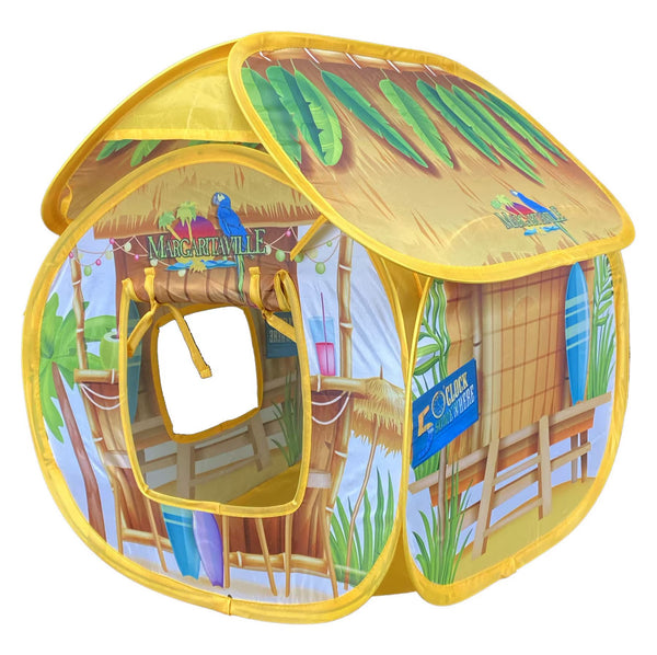 Multipet Margaritaville Cat Tiki Hut Tent - 16"