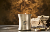 WoodWick Medium Hourglass Precious Metals Candle - Cypress Ore