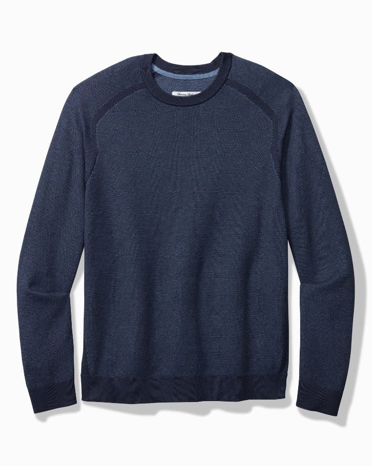 Tommy Bahama Mens IslandZone Coolside Crewneck Sweater