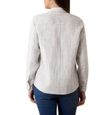Tommy Bahama Womens Oceana Surf Long Sleeve Button Down Shirt