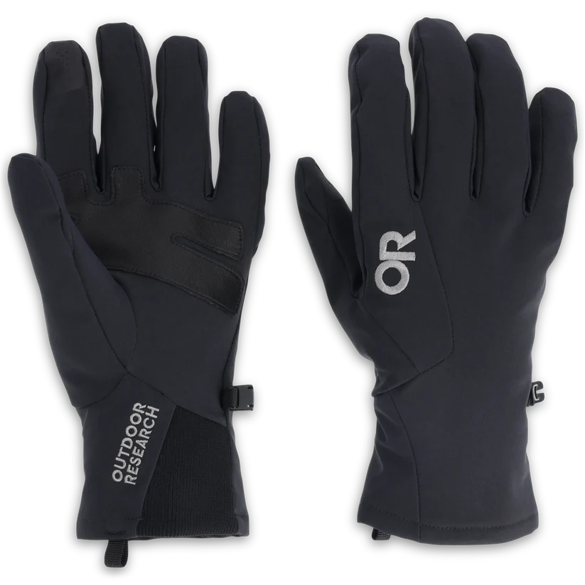 Outdoor Research Mens Sureshot Softshell Gloves