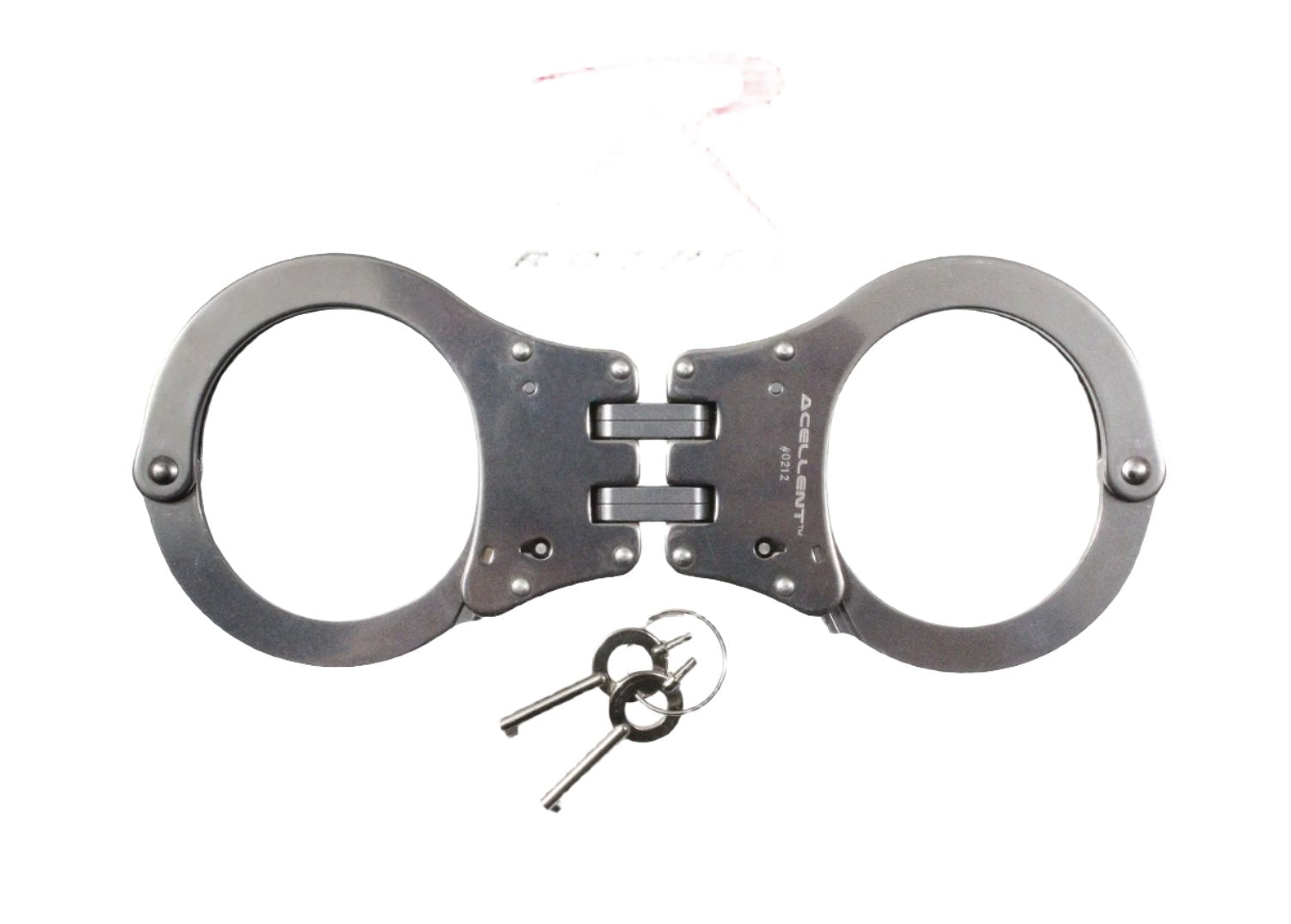 Rothco NIJ Approved Stainless Steel Hinged Handcuffs