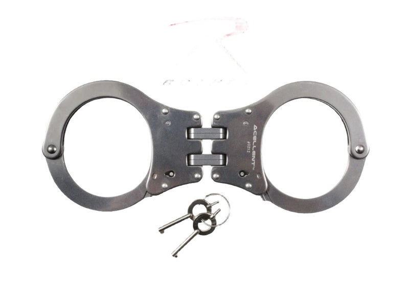 Rothco NIJ Approved Stainless Steel Hinged Handcuffs