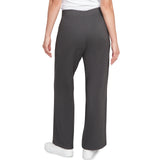Ruby Rd. Womens Pull On Stretch Rib Straight Leg Pants