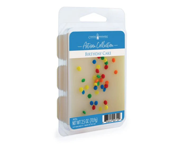 Candle Warmers Etc. Birthday Cake Artisan Wax Melts - 2.5 oz.