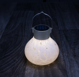 Allsop Home & Garden 5" Handblown Glass Solar Tea Lantern