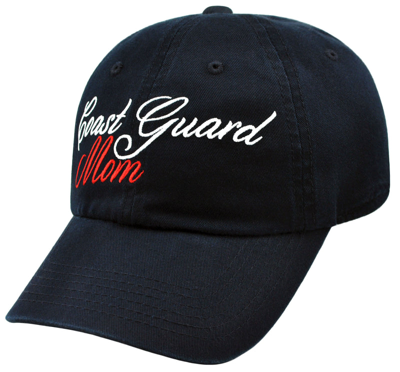 Coast Guard Adult Baseball Cap - Mom
