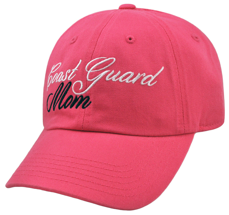 Coast Guard Adult Baseball Cap - Mom