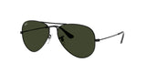 Ray-Ban Aviator Classic Non-Polarized Sunglasses - Gold/Green