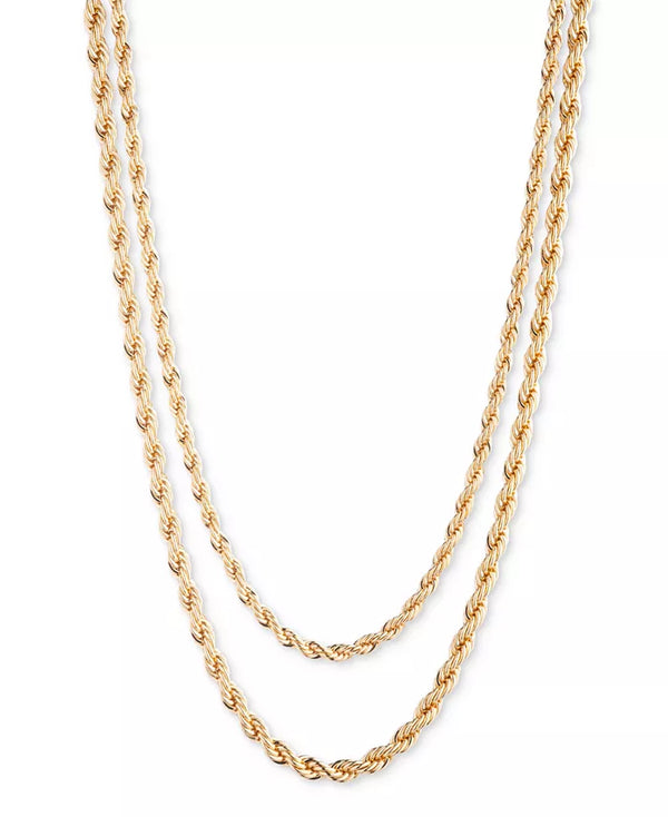 Lauren Ralph Lauren Gold-Tone Rope Collar Necklace