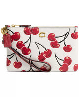 Coach Cherry Painted Small Wristlet