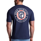 Born Primitive Mens For The Drive Patriot Short Sleeve T-Shirt