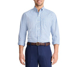 IZOD Mens Performance Comfort Long Sleeve Button Down Shirt