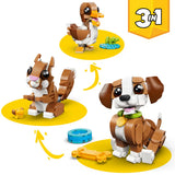 LEGO Creator 3-In-1 Cute Animals: Playful Puppy Dog