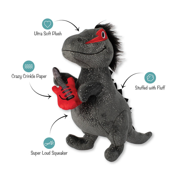 Petshop Rocker Rex Plush Dog Toy