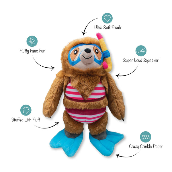 Petshop Swimmin' With The Fishes Plush Dog Toy