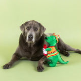 Petshop Fiesta Saurus Plush Dog Toy