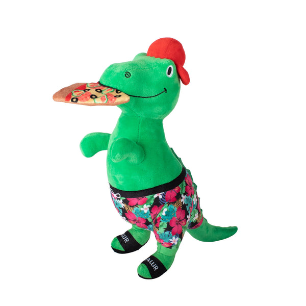 Petshop Pizzasaurus Rex Plush Dog Toy