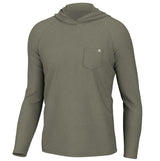 Huk Mens Waypoint Solid Pullover Hoodie
