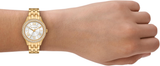 Michael Kors Womens Harlowe Gold Watch