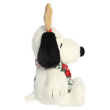Aurora Festive Peanuts Reindeer Snoopy Plush Toy