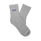 UGG Womens Quinlin Logo Quarter Socks - 2 Pack