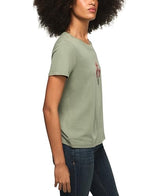 Lucky Brand Flower Brunch Classic Crew Short Sleeve T-Shirt