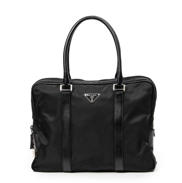 Prada Tessuto Medium Business Handbag