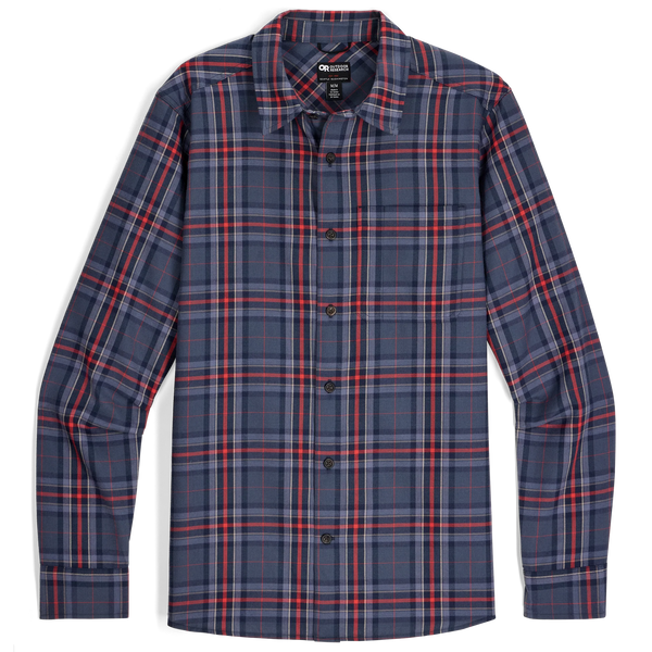 Outdoor Research Mens Ravenna Flannel Long Sleeve Shirt