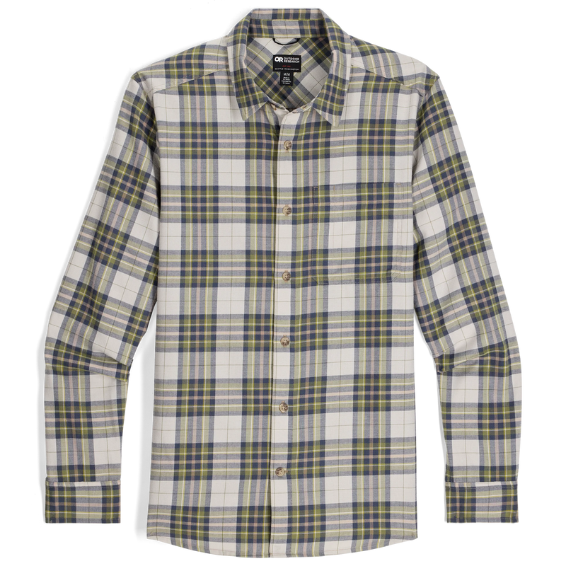 Outdoor Research Mens Ravenna Flannel Long Sleeve Shirt