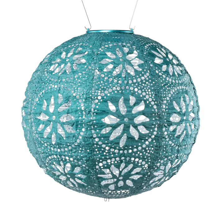 Allsop Home & Garden Soji Stella Boho Globe 12" Solar Lantern