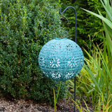 Allsop Home & Garden Soji Stella Boho Globe 12" Solar Lantern