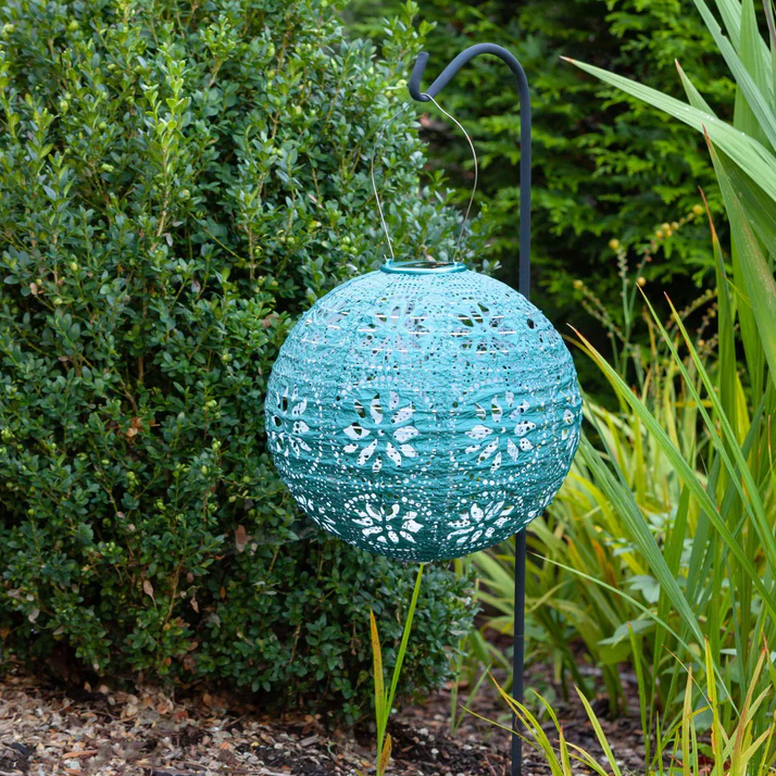 Allsop Home & Garden Soji Stella Boho Globe 12" Solar Lantern