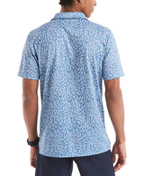 Nautica Mens Seahorse Printed Short Sleeve Golf Polo Shirt