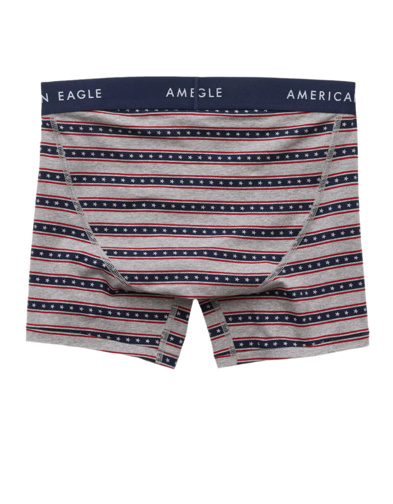 American Eagle Mens AEO USA 4.5" Classic Boxer Briefs