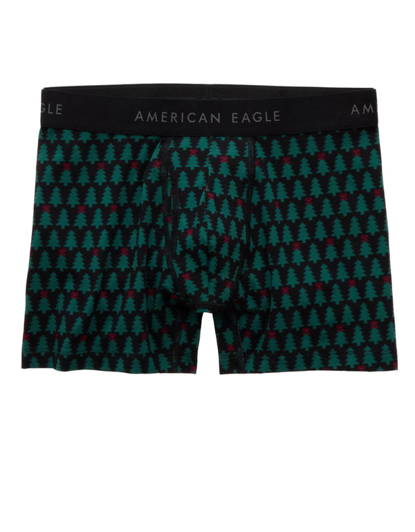 American Eagle Mens AEO Sweater Tree 4.5" Classic Boxer Briefs
