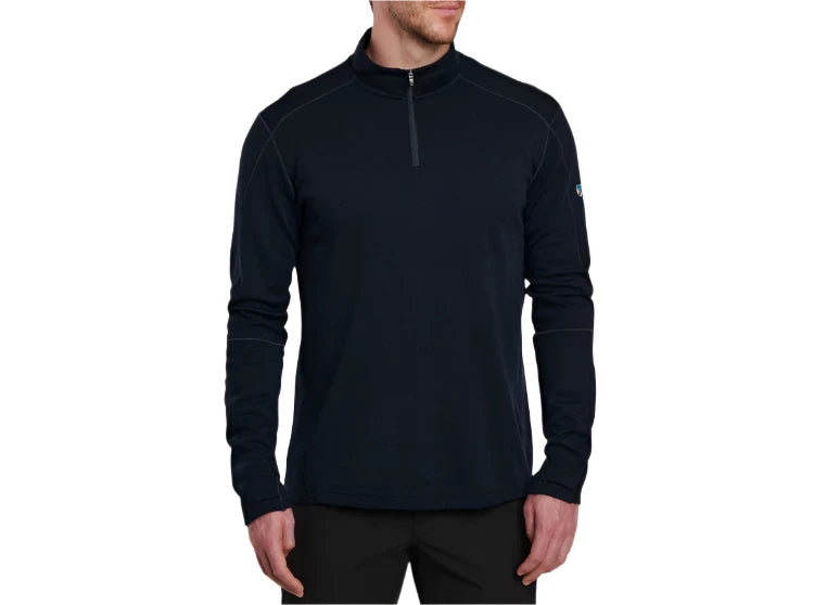 KÜHL Mens Invigoratr Merino 1/4 Zip Long Sleeve Shirt