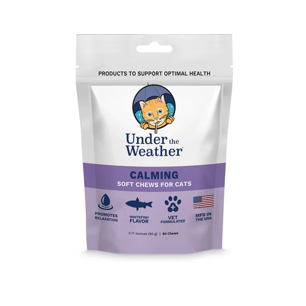 Under the Weather Calming Soft Chew for Cats - 60 ct.